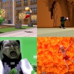 Hulk Kills Pinocchio By Dinosaur Minecraft