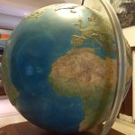 Topographic globe meme