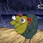 Slaming the door in front of ugly ass creature GIF Template