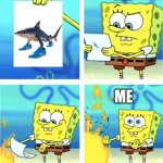 I absolutely DESPISE Italian Brainrot you know | Me; Me | image tagged in spongebob burning paper | made w/ Imgflip meme maker