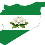 Jasmine Syrian Flagmap (Third Syrian Opposition)