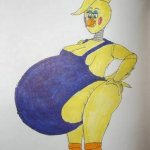Pregnant toy chica