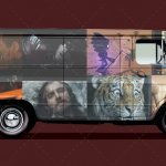 Avengers: Infinity War Delivery Van Mockup