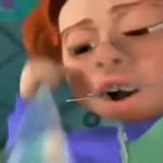 Nemo - Darla shaking fishie GIF Template