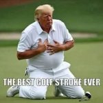 Trump Golf Stroke