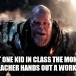 "But-but I have to use the bathroom!" | That one kid in class the moment the teacher hands out a worksheet | image tagged in gifs,gif | made w/ Imgflip video-to-gif maker