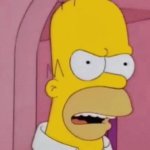 Homer Simpson Angry