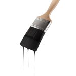 PaintBush with Black Paint