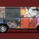 Jetix Delivery Van Mockup Vol.1