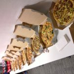 Pizza party at work