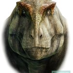 Annoyed tyrannosaurus