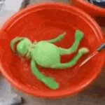 Spinning Kermit GIF Template
