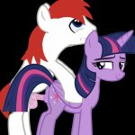 Twilight Sparkle gives L Money sex Pink Penis Balls, Scrotum.