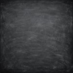 Black chalkboard