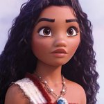 Moana surprised