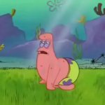 Patrick Star Coughing