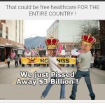 King George Soros pissing away money