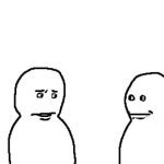 Uncomfortable Guy Drawing