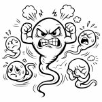 Frustrated sperm like stuff,