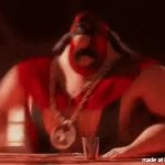 El macho ordering a drink meme