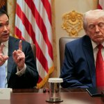 Marco Rubio measuring Sleeping Trump's Junk