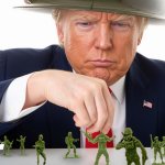Donald Trump Toy Soldiers