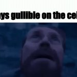 happy april fools | it says gullible on the ceiling | image tagged in gifs,funny | made w/ Imgflip video-to-gif maker