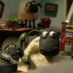 Shaun the sheep GIF Template