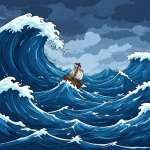 i'm a ship in this sea