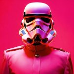 Pink stormtrooper