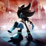 Shadow hedgehog with gun