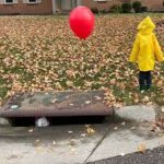 Pennywise REd Balloon sewer