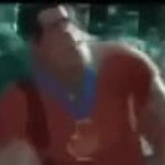 Wreck it Ralph winning a medal GIF Template