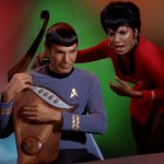 Spock plays