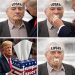 Trump celebrates No King's Day with loser DeNiro meme