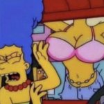 Marge simpson boob boobies