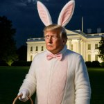 The Great Easter Rabbit full moon Donald Trump
