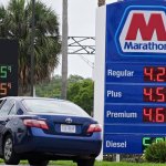 Gas station prices April 2026