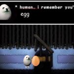 Human I remember you're egg | egg | image tagged in human i remember you're | made w/ Imgflip meme maker