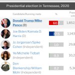 Presidential election in Tennessee 2020 meme