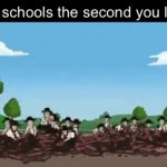 Renovation | POV: schools the second you leave: | image tagged in gifs,funny,memes,relatable,funny memes | made w/ Imgflip video-to-gif maker
