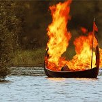 Viking Boat Funeral