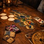 Keel the Pirate Boardgame background