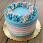 Trans colors cake