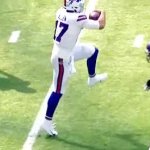 Josh Allen hurdle GIF Template