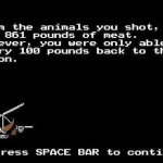 Oregon Trail Too Much Meat