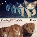 Coming into the x room Coming out of the x room meme