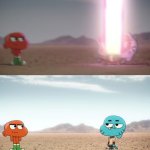 gumball crashout | image tagged in gumball crashout | made w/ Imgflip meme maker