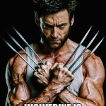 4CHAN WOLVERINE (WOLVERINE IS LOVE WOLVERINE IS LIFE) | 4CHAN WOLVERINE; WOLVERINE IS LOVE WOLVERINE IS LIFE | image tagged in qrdevil meme,wolverine,4chan | made w/ Imgflip meme maker