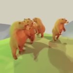 Dancing bears GIF Template
